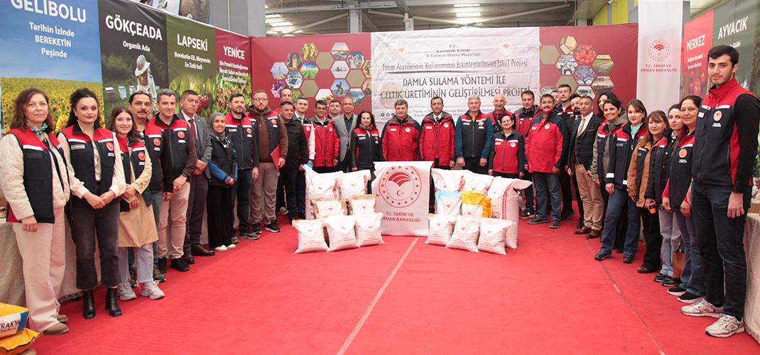 ÇANAKKALE’DE TARIMSAL ÜRETİM YERLİ VE MİLLİ TOHUMLARLA GÜÇLENİYOR