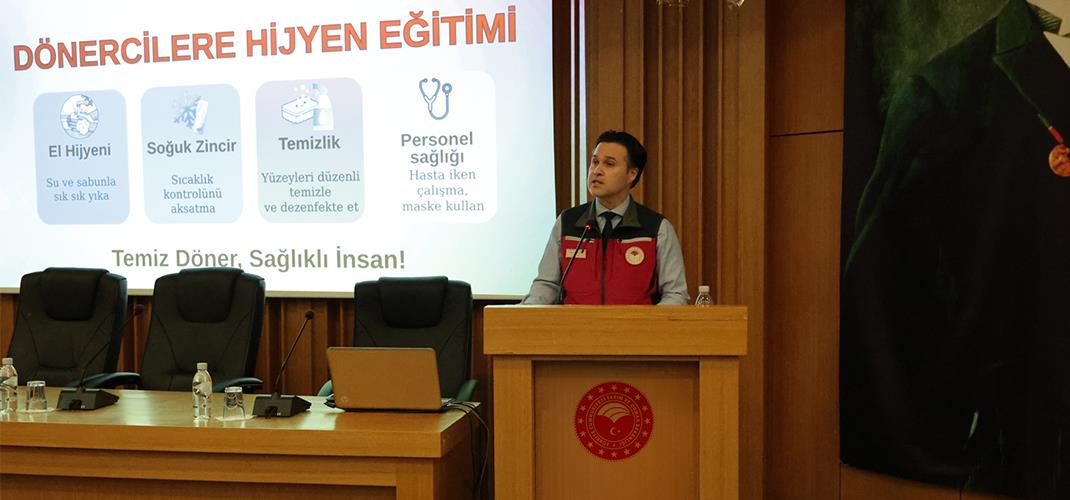 DÖNER İŞLETMECİLERİNE HİJYEN VE GÜVENİLİR GIDA EĞİTİMİ