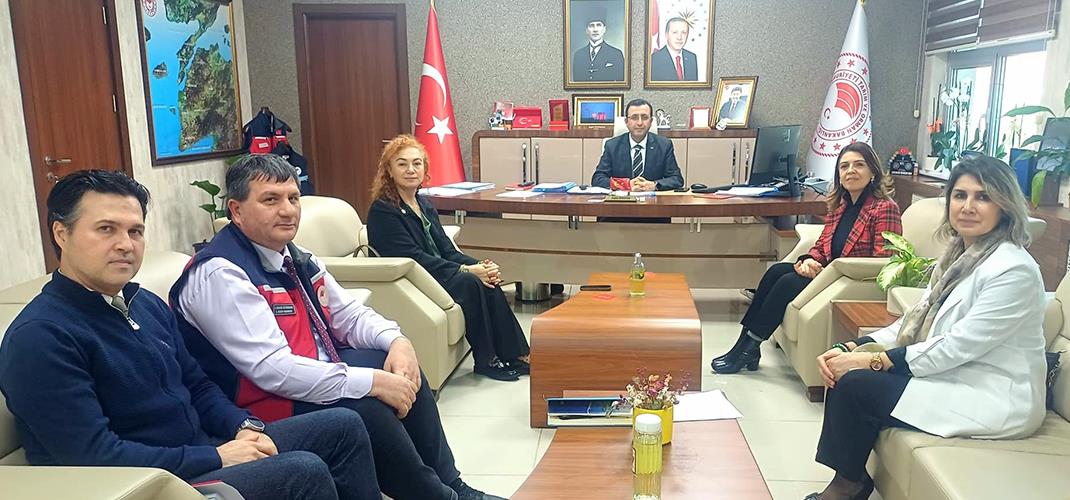FAO VE OGM HEYETİ ÇANAKKALE'DE: İL MÜDÜRLÜĞÜ'NE ZİYARET